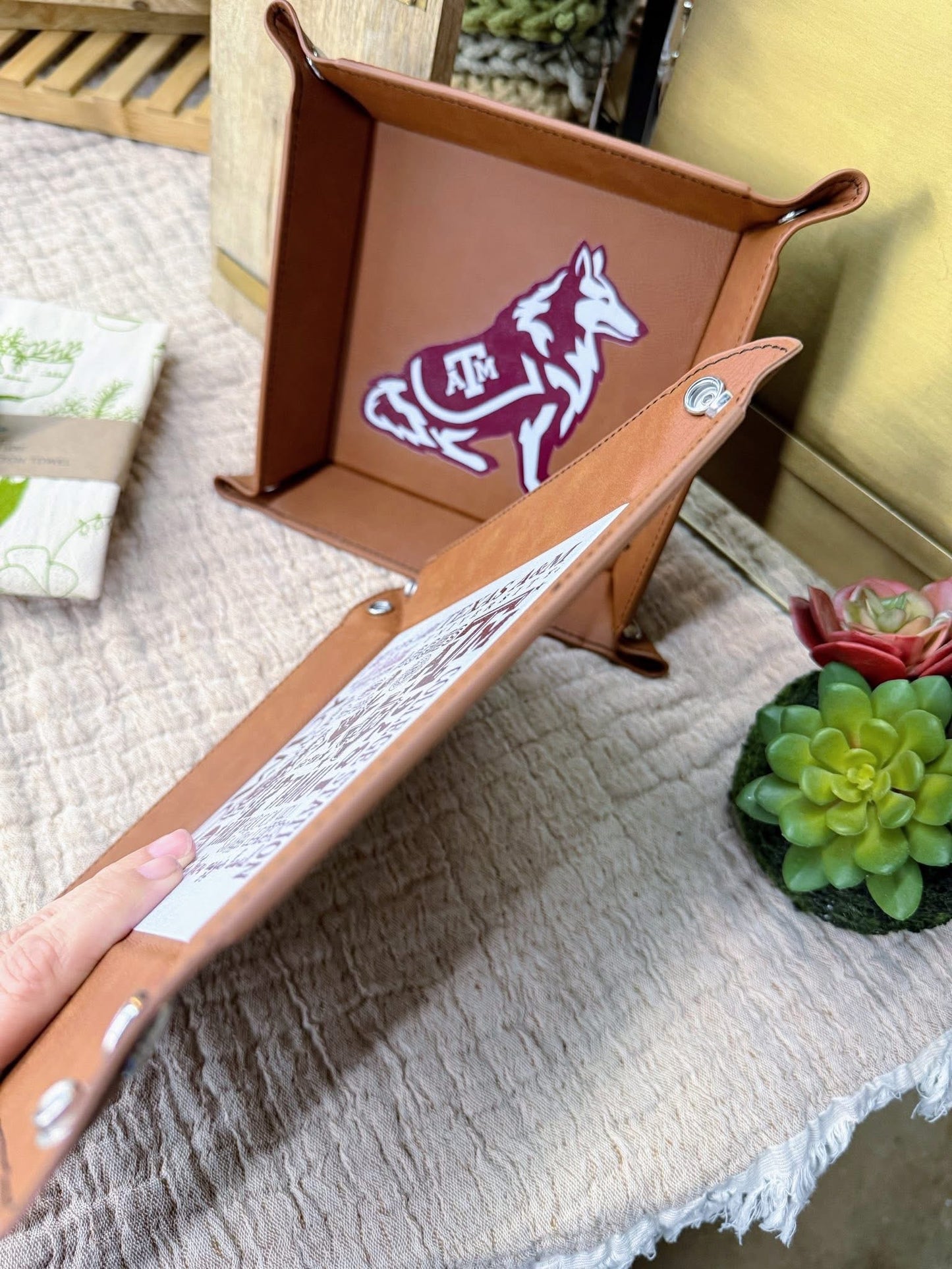 Miss Rev - Aggie Valet Flat-lay Trinket Tray