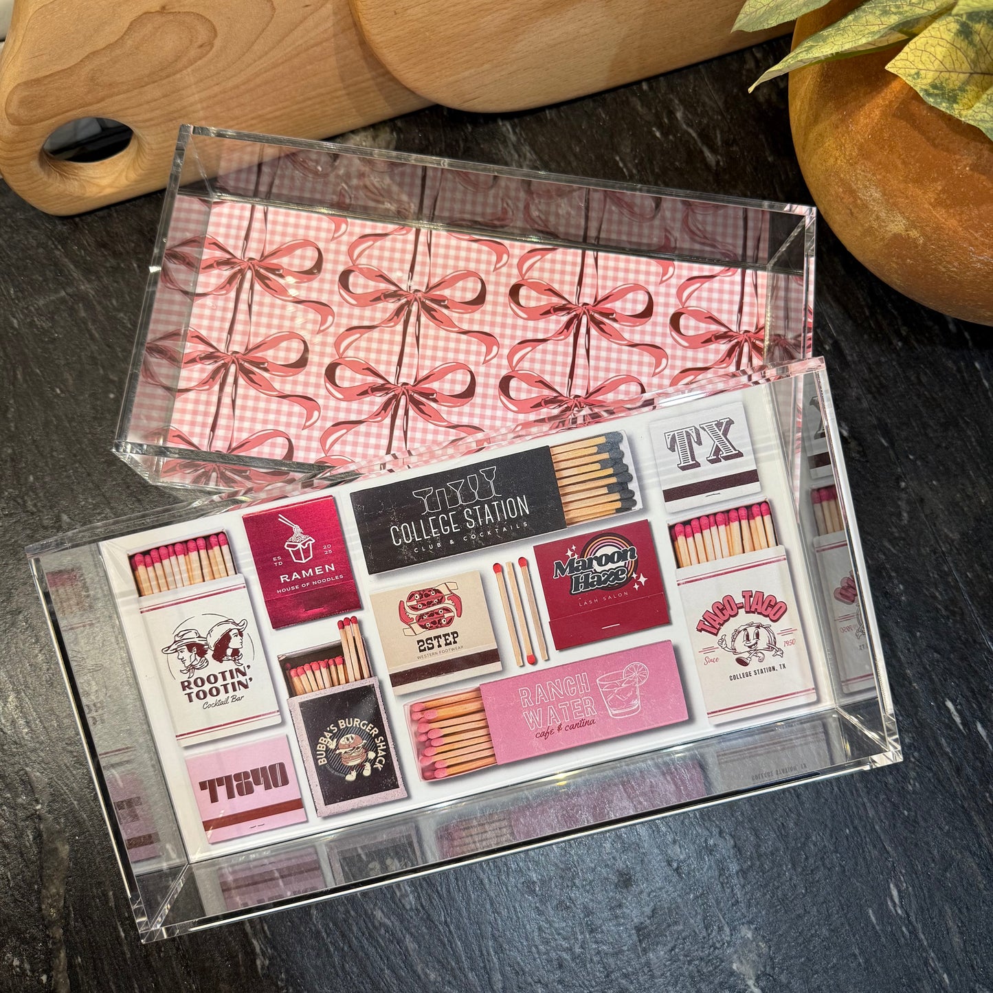 Acrylic Tray MINI + CStat Inserts
