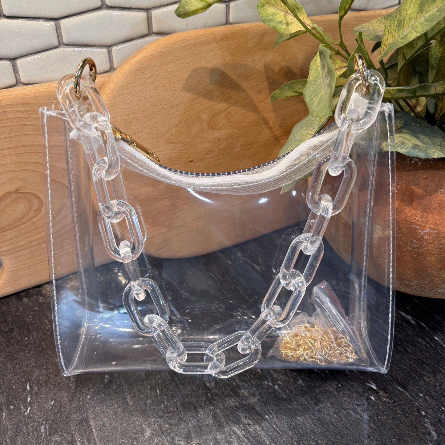 Off The Chain Clear Purse/Bag