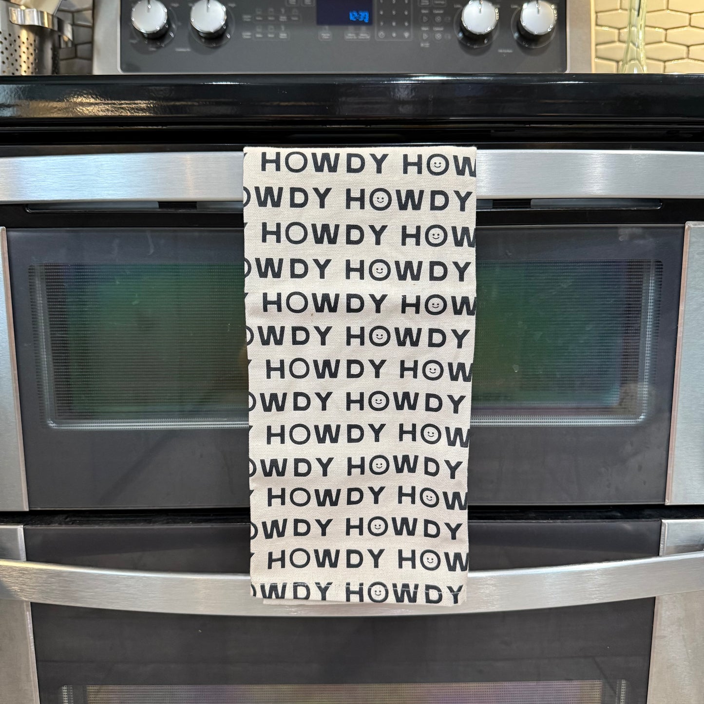 Howdy Tea Towel