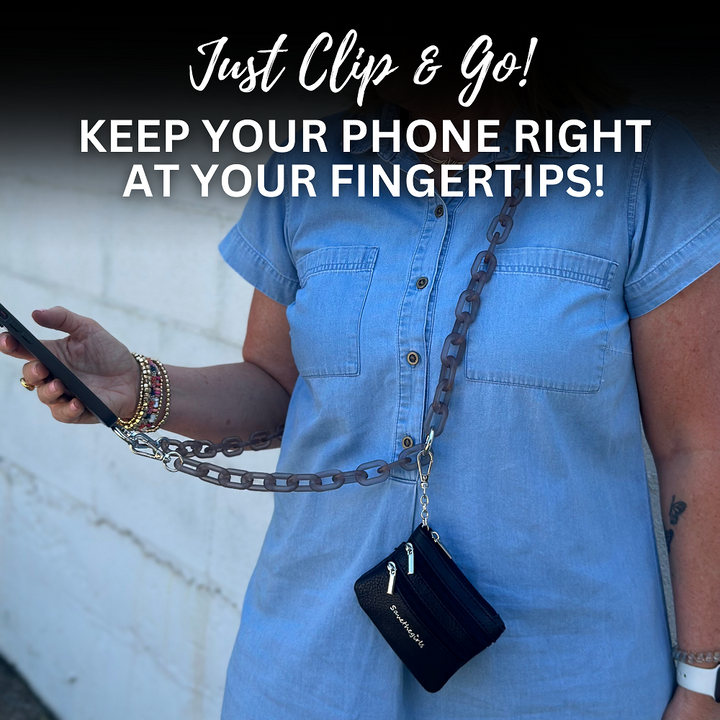 Phone Chain — Clip & Go Ice Chain w/ Pouch