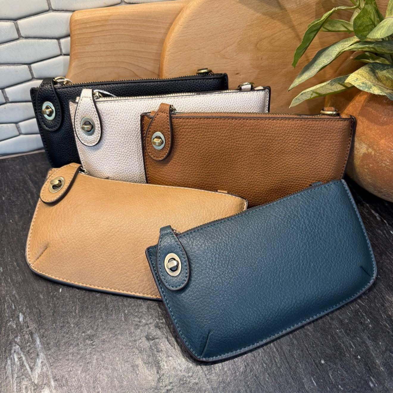 Joy Wristlet Clutch Wallet + Turn Lock