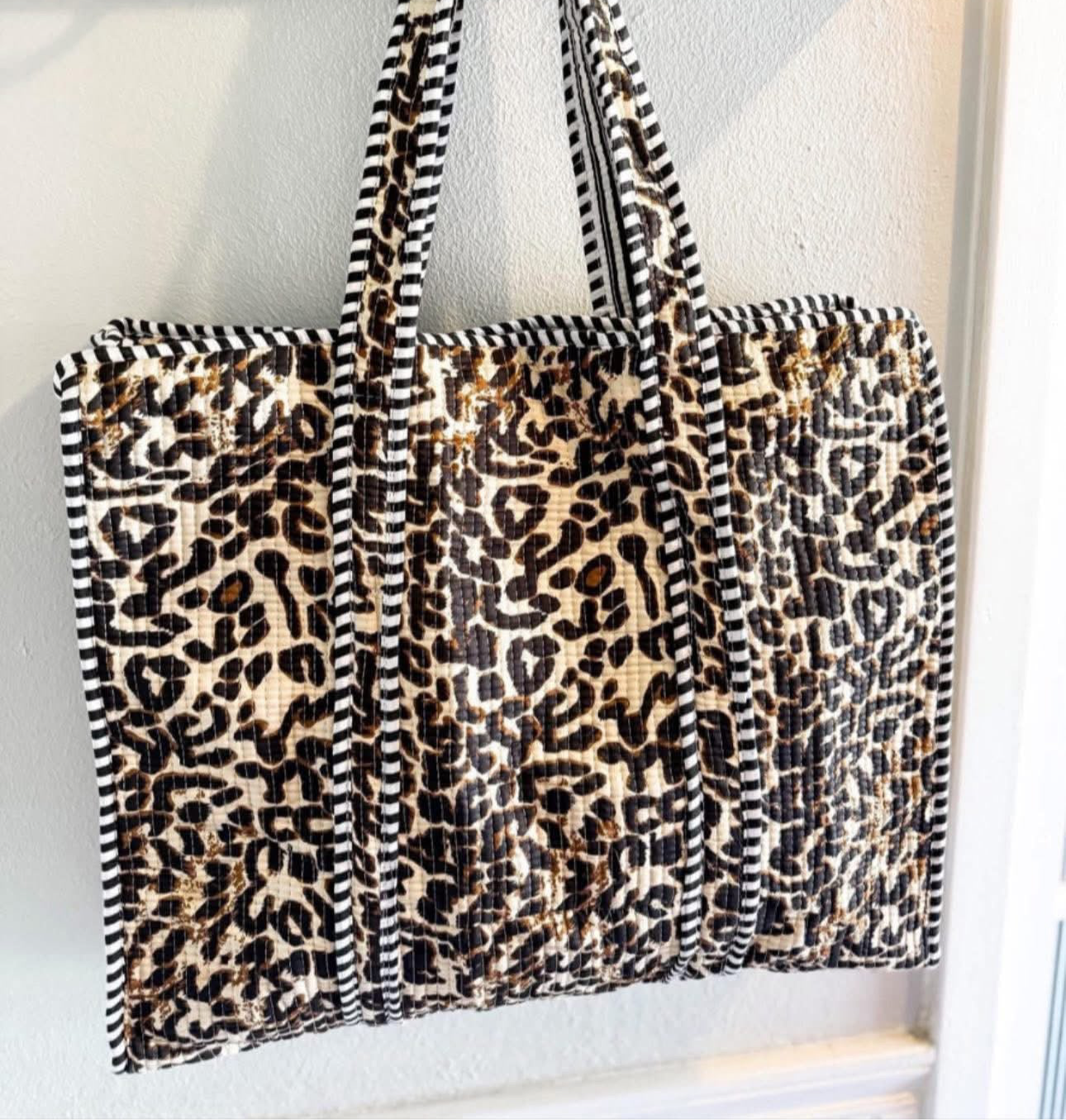 Handmade Quilted Tote Bag
