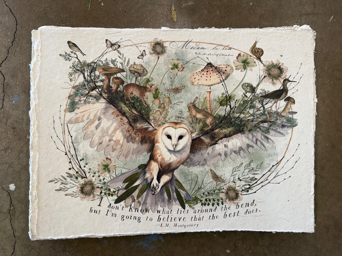 Paper Print Artwork