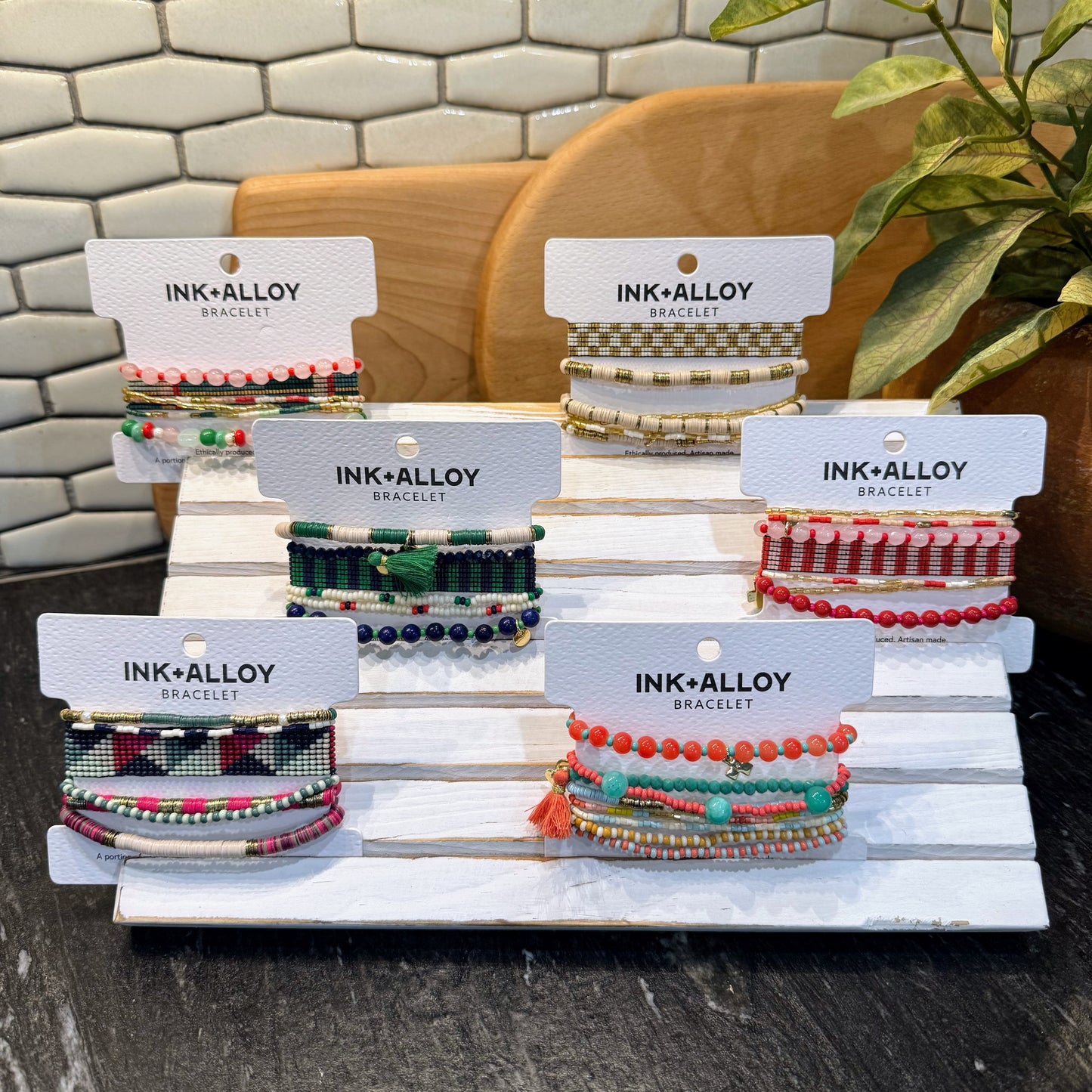 IA Beaded Bracelet Stacks