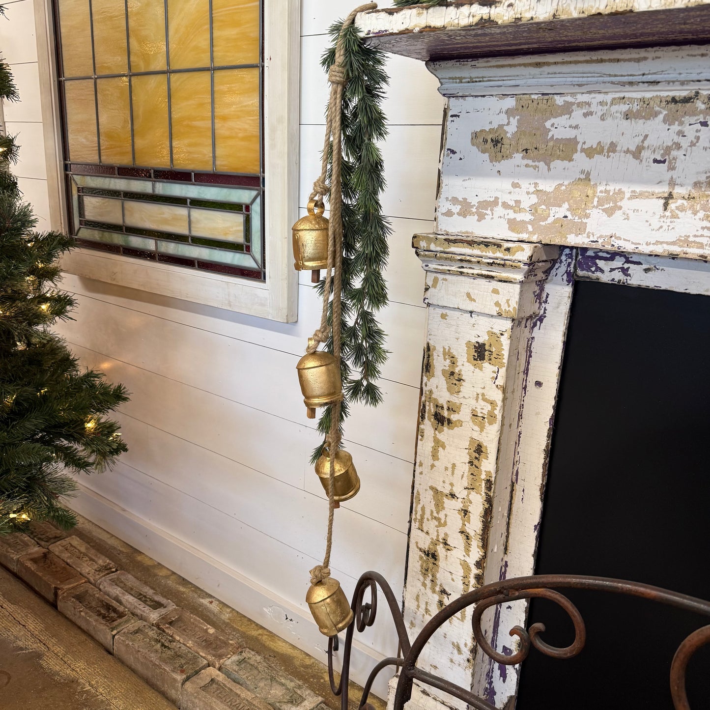 Rustic Iron Hanging Bells