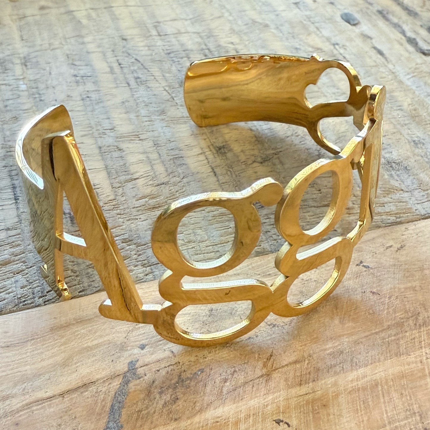 Aggies Bangle Cuff - Silver