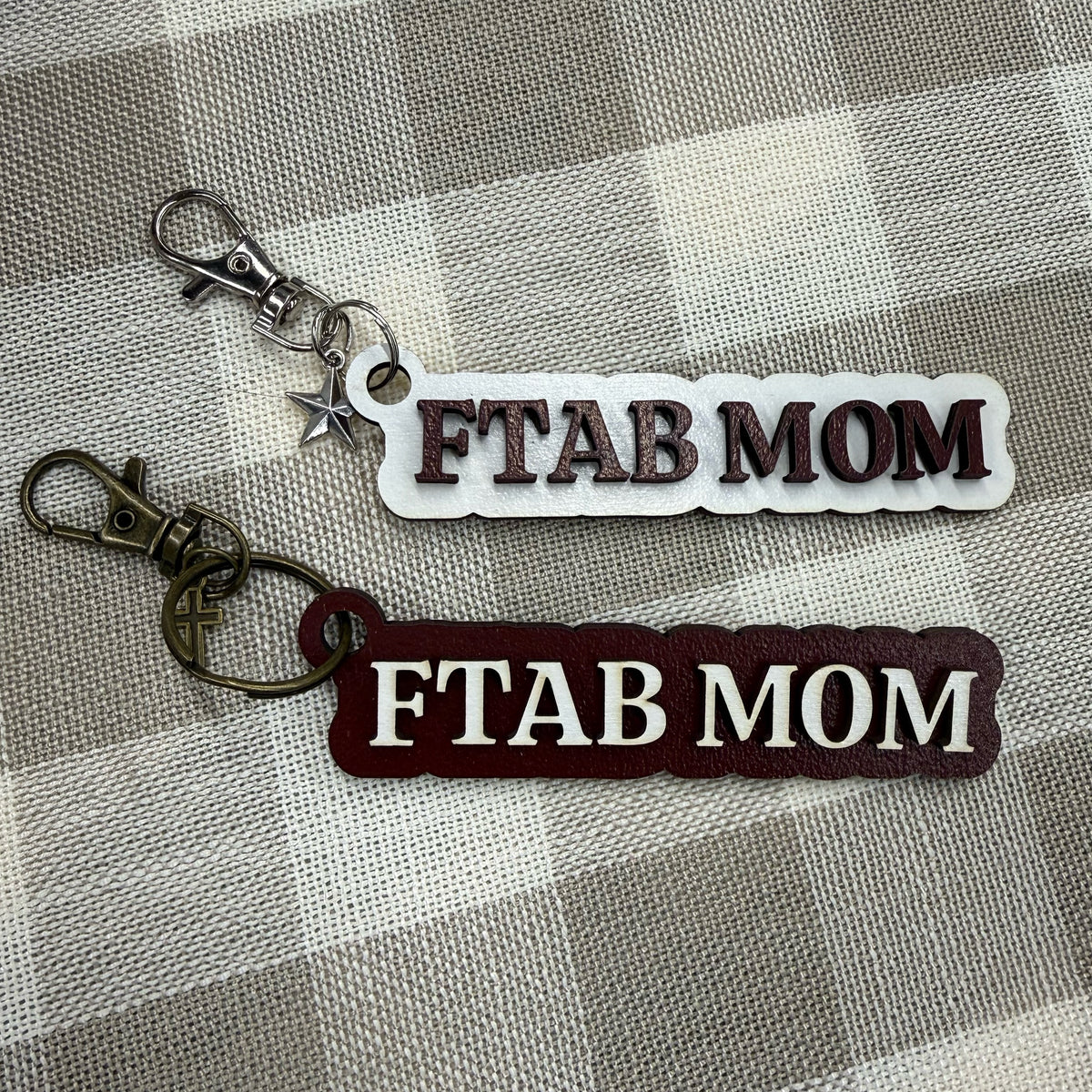 Wooden Keychains & Bag Tag