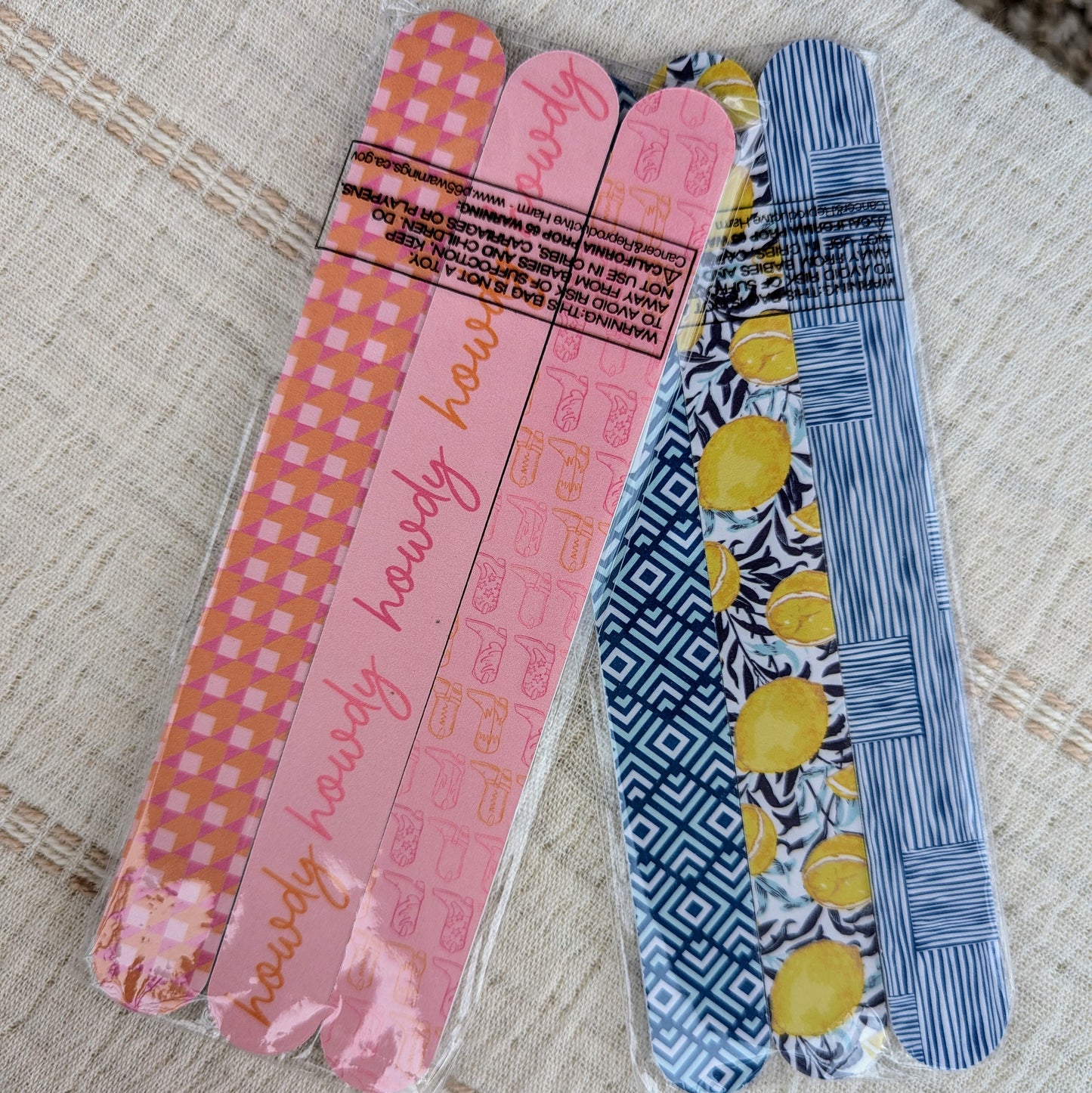 Nail file - Pink Howdy