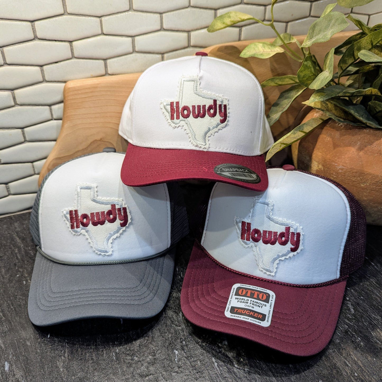 Custom Patch Cap - Howdy Texas