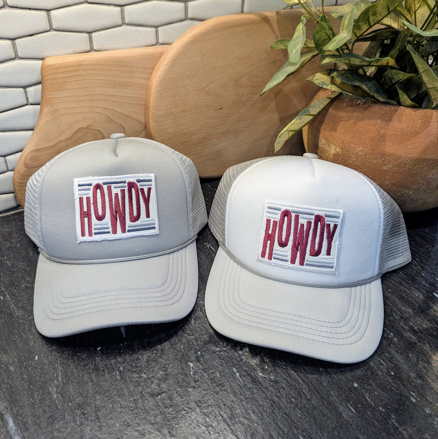 Custom Patch Cap - Howdy Triline