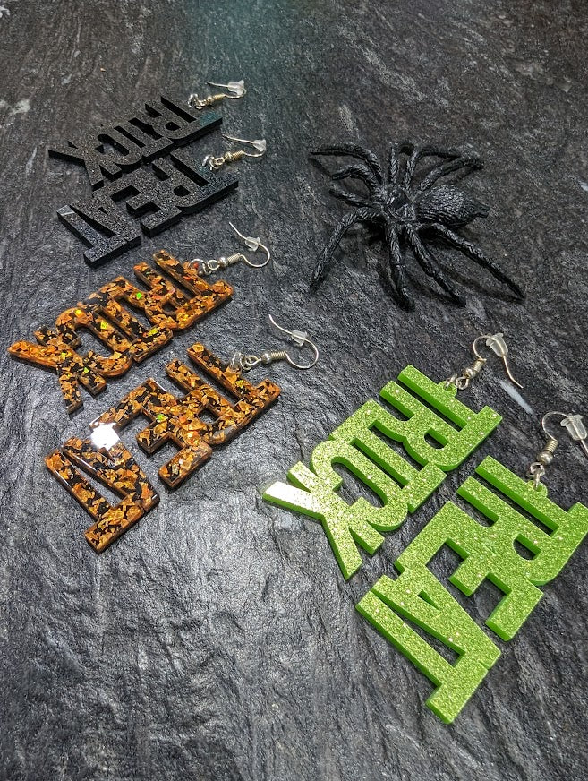 Earring Tray - Halloween
