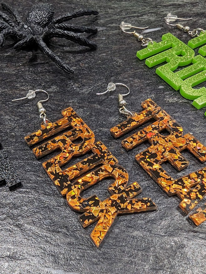 Earring Tray - Halloween