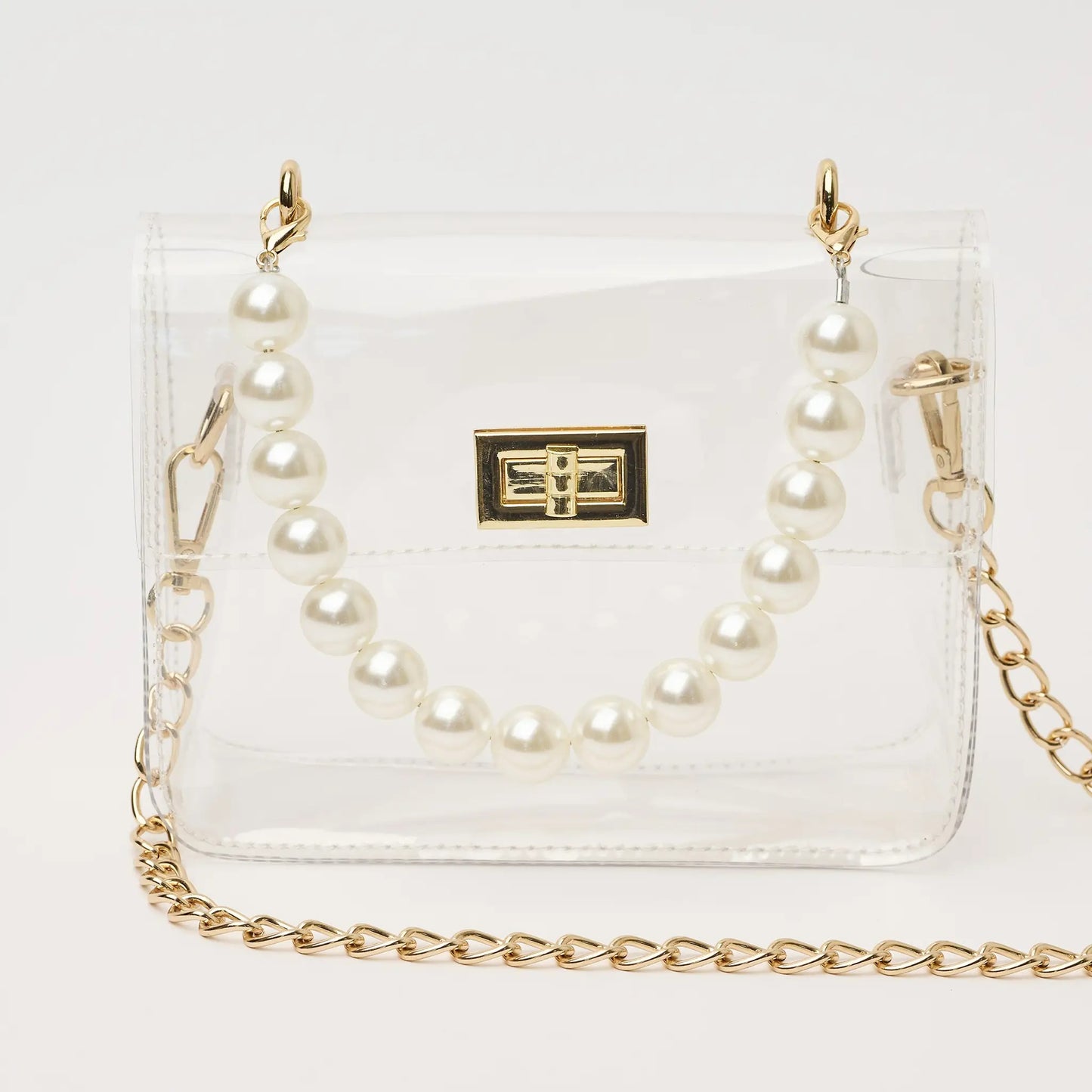 Clearly Luxe Clear Bag