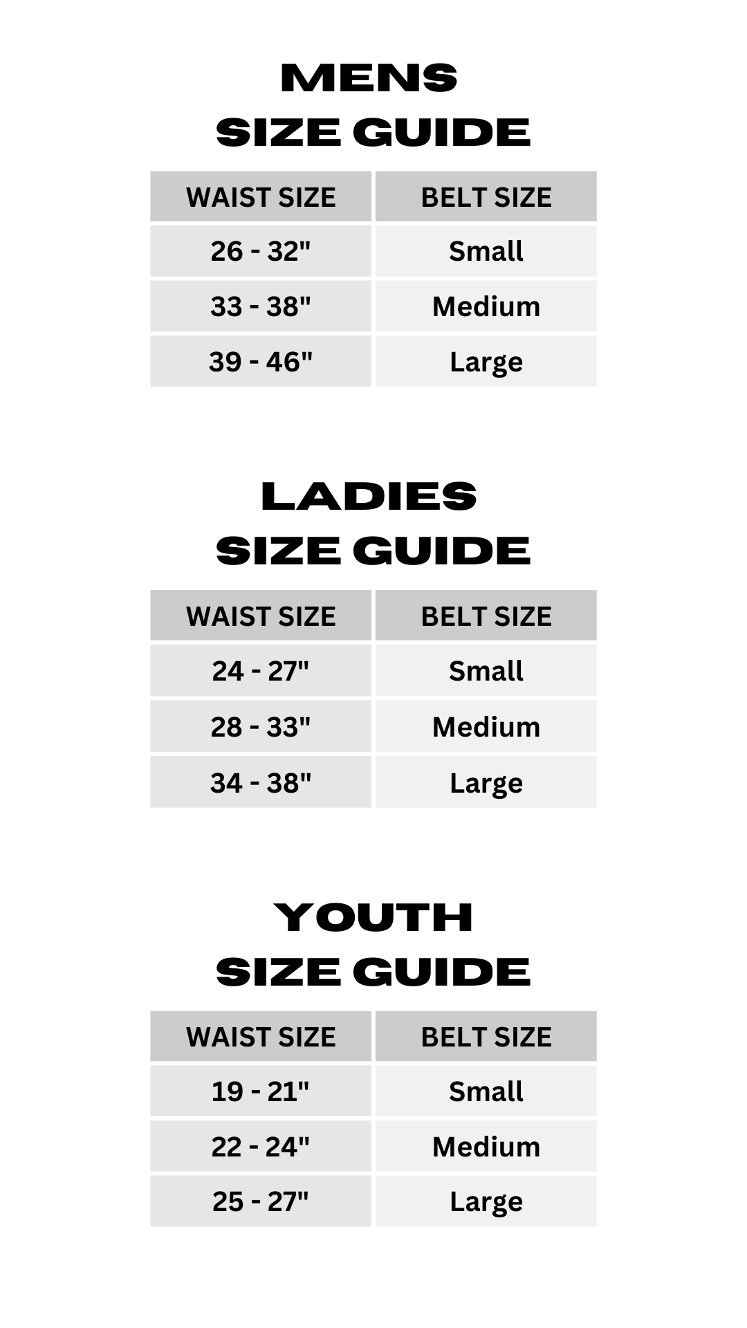 Belt - Biloxi YOUTH Stretch Belt