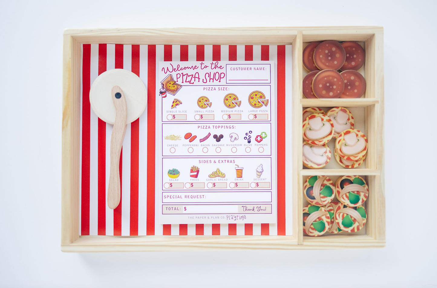 Pizza Shop Playtime Notepad