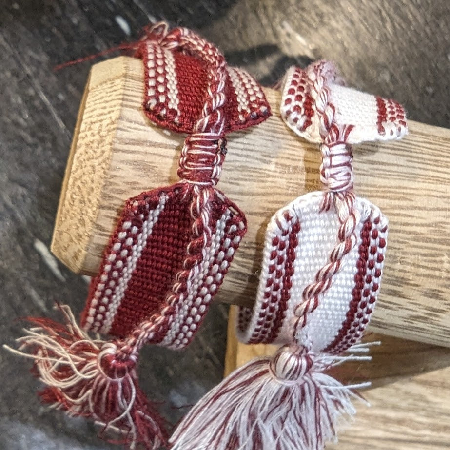 Embroidered Bracelets - Words