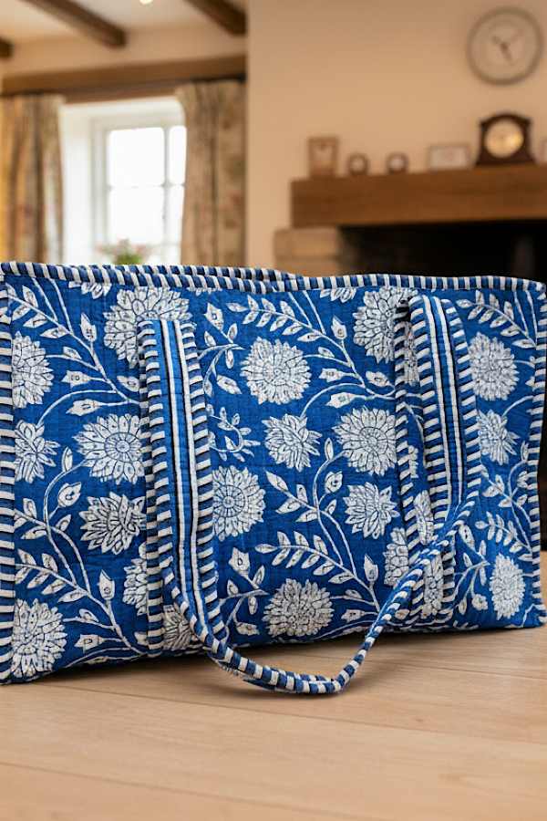 Shortie Quilted Tote