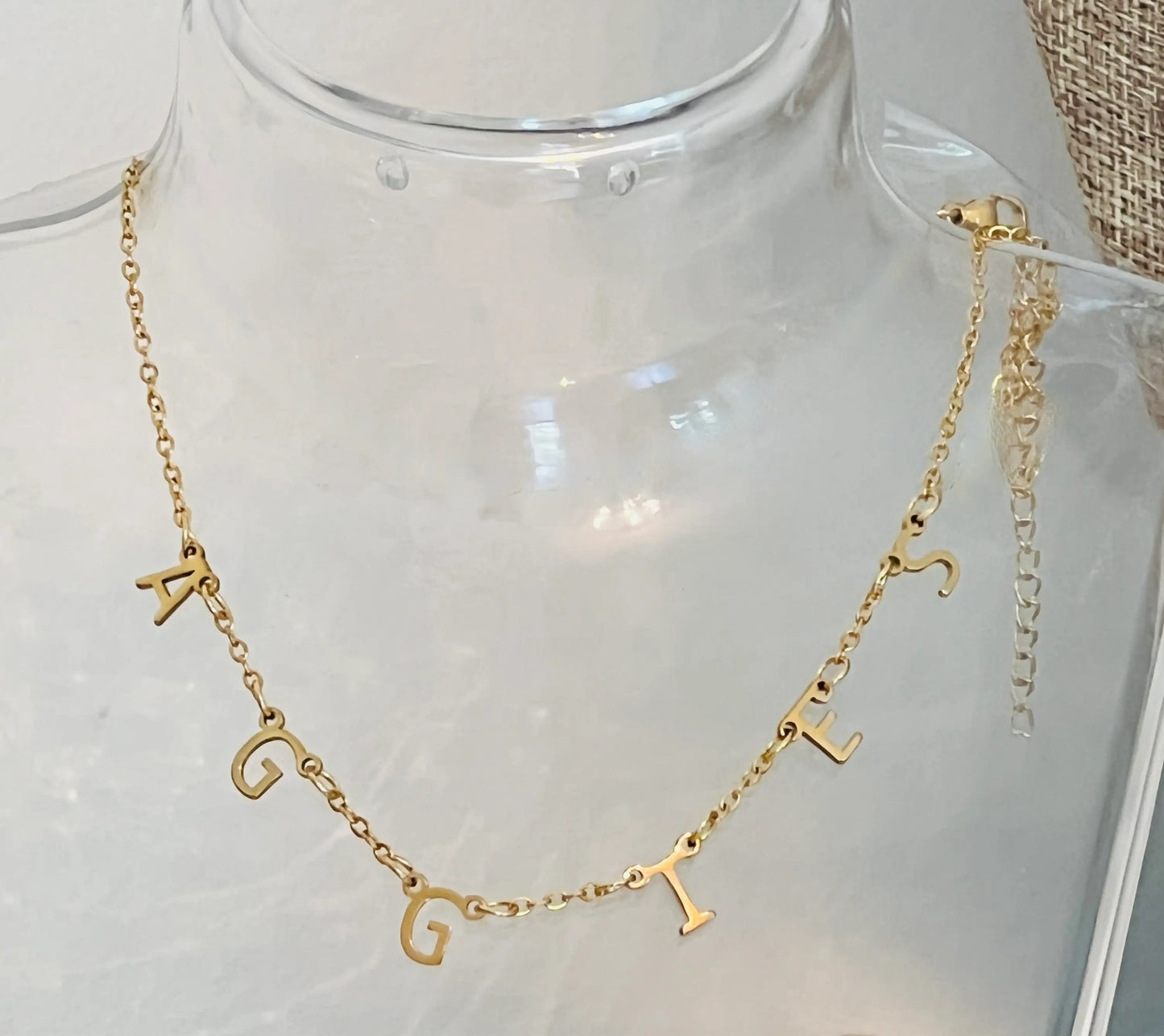 Aggies Dangle Charm Necklace