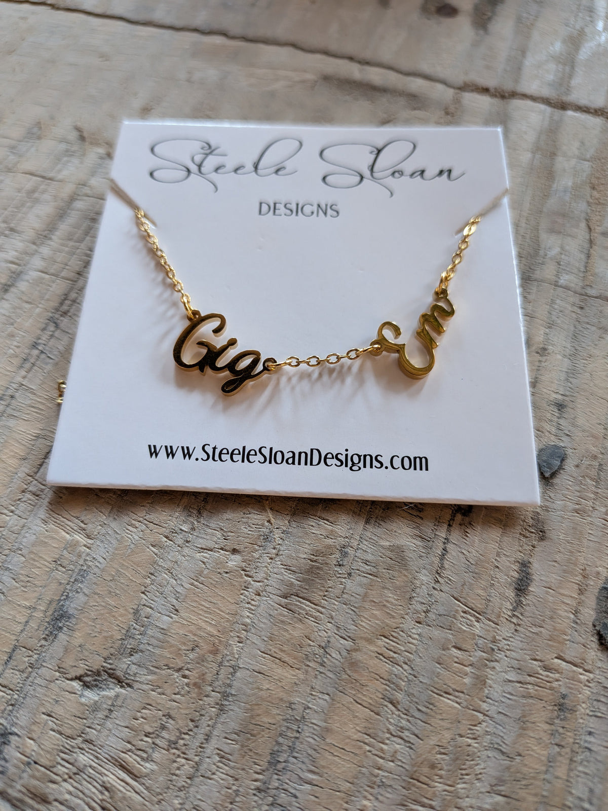 Gig Em Gold Necklace