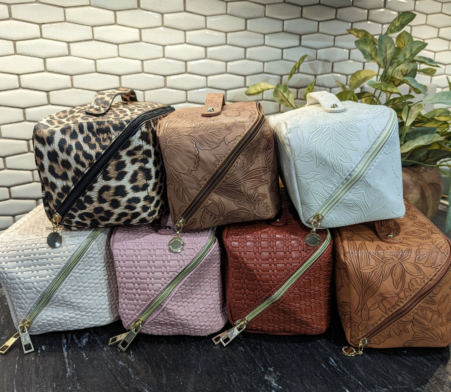 SOK Flat Lay Cosmetic Bags
