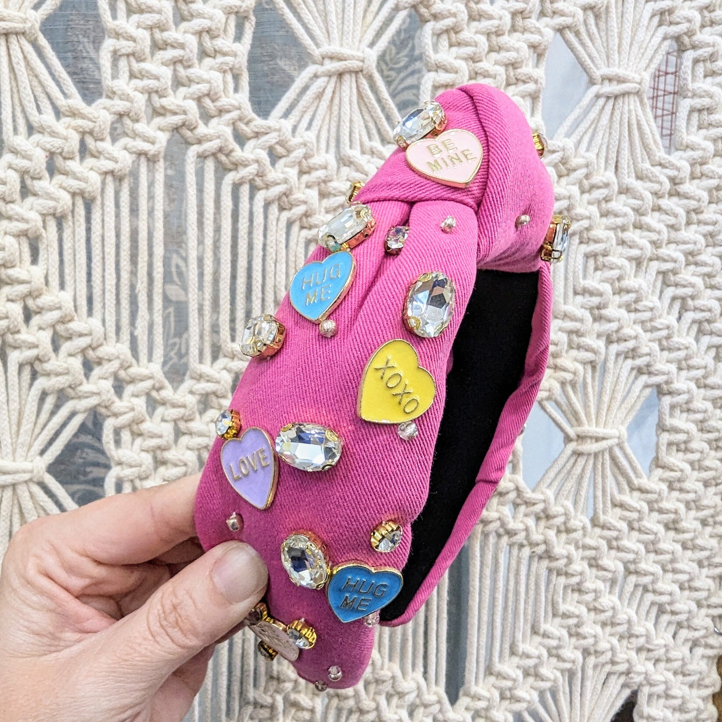 Glam Studded Headband - Valentine's