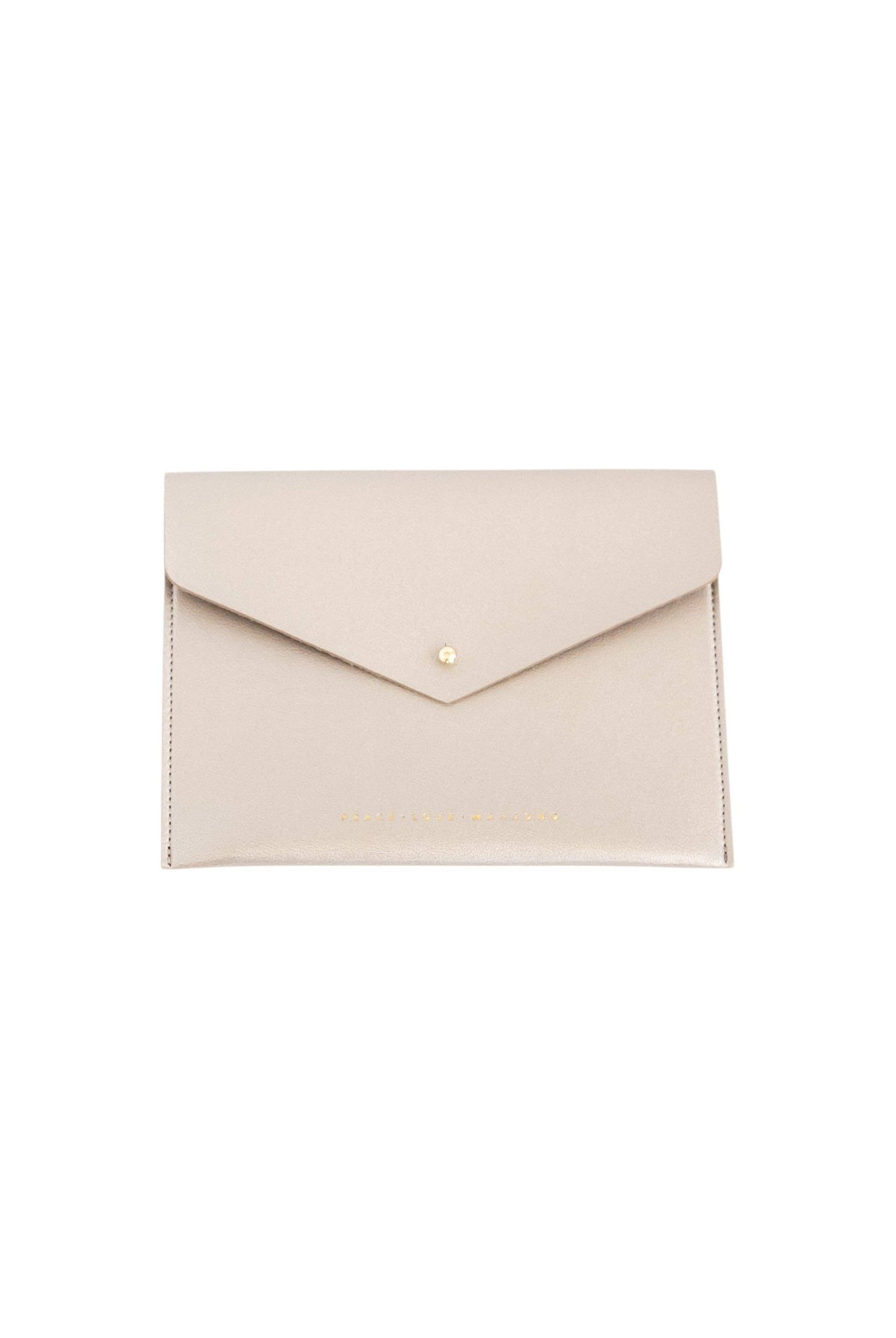 Mahjong Card Clutch - Metallic