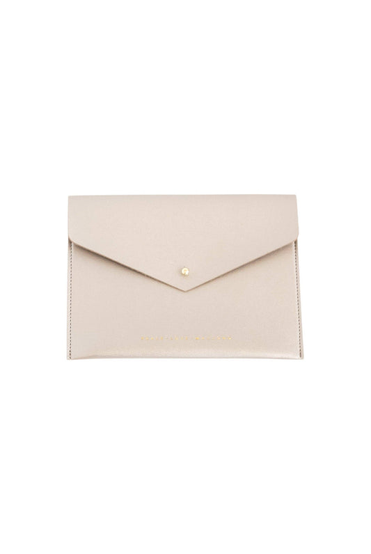 Mahjong Card Clutch - Metallic