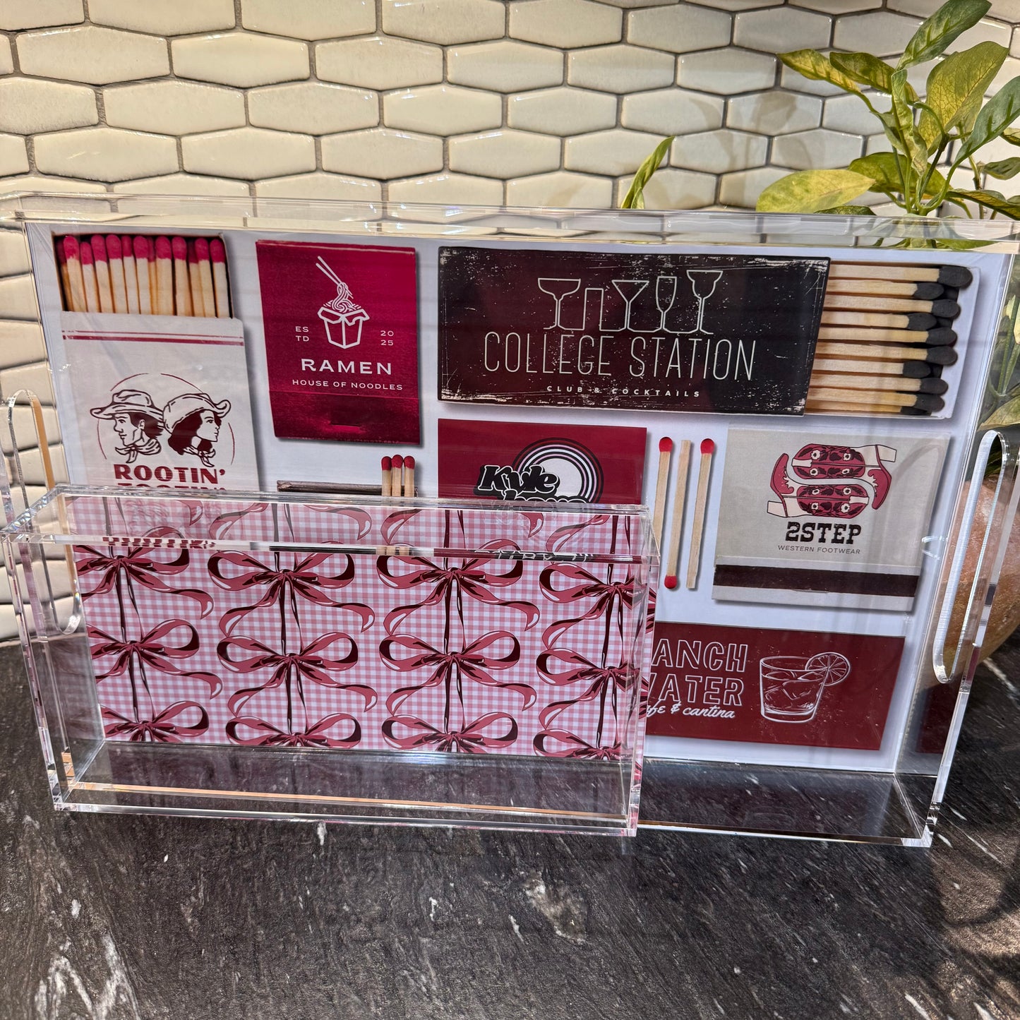 Acrylic Tray MINI + CStat Inserts