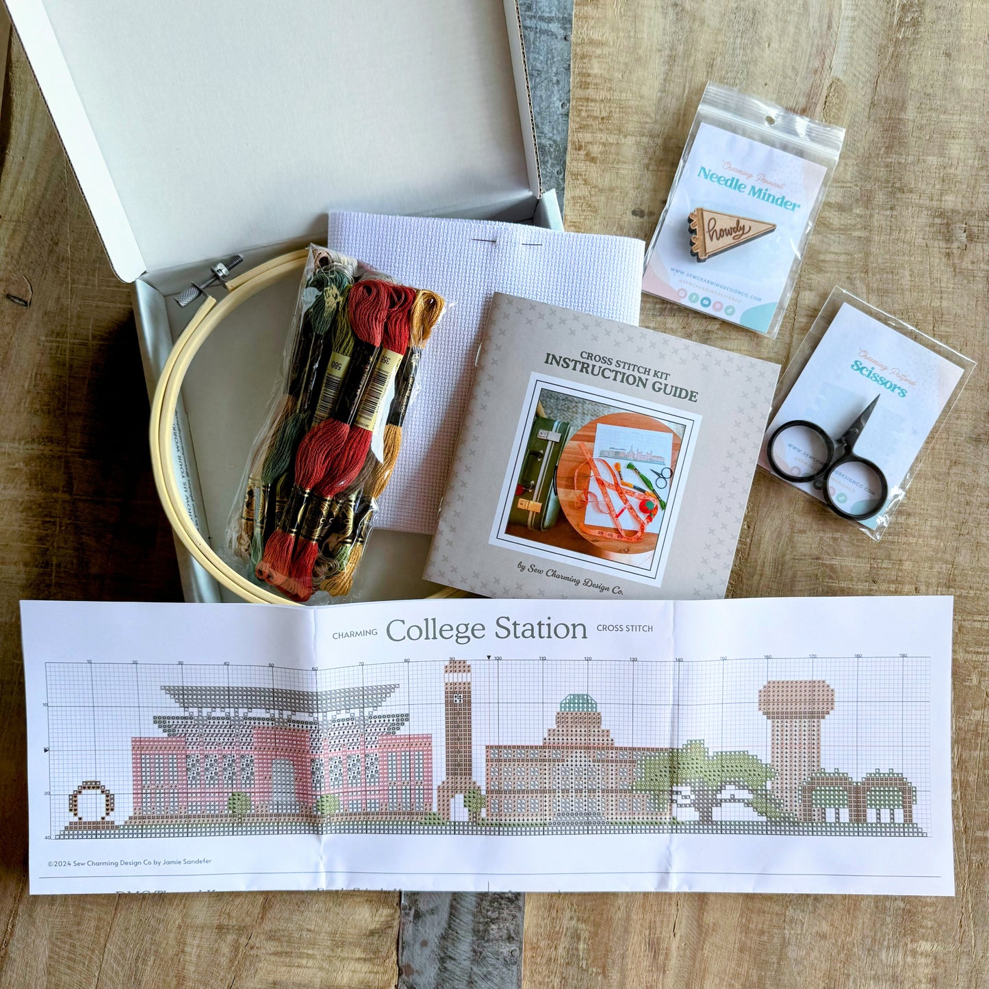Cross Stitch Kits - College Campuses