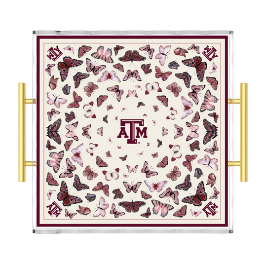 Butterfly Acrylic Serving Tray