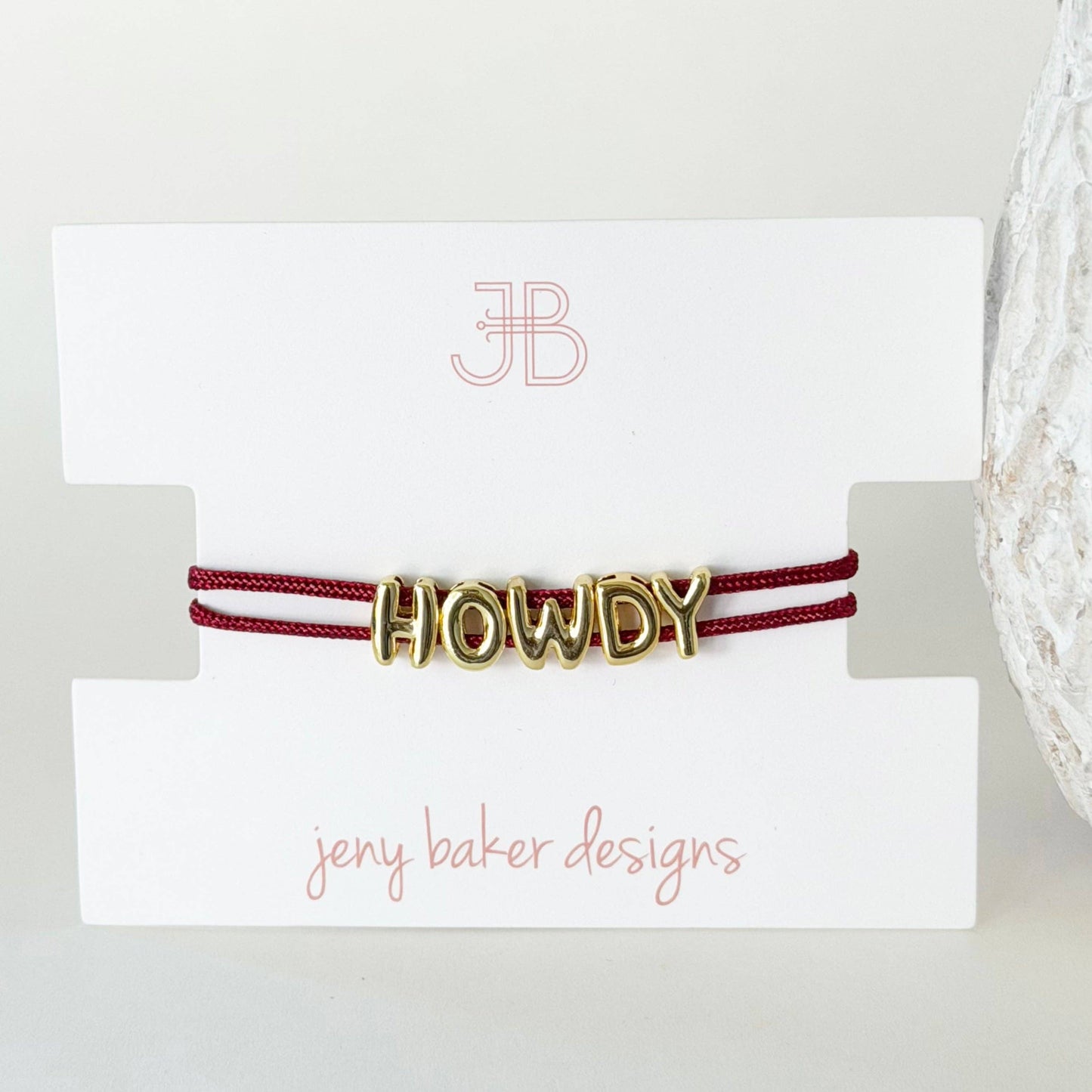 Cord Bracelet - HOWDY