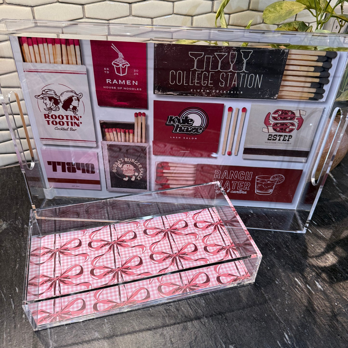 Acrylic Tray MINI + CStat Inserts