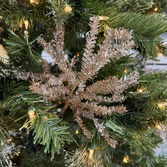 Silver Christmas Tree Pick