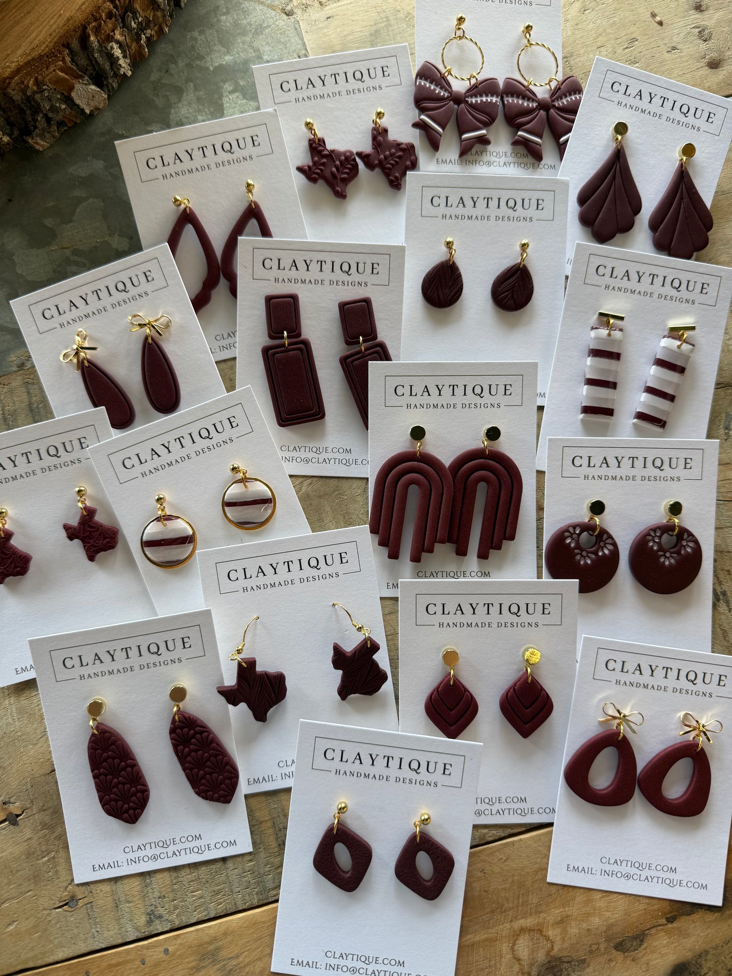 Claytique Earrings