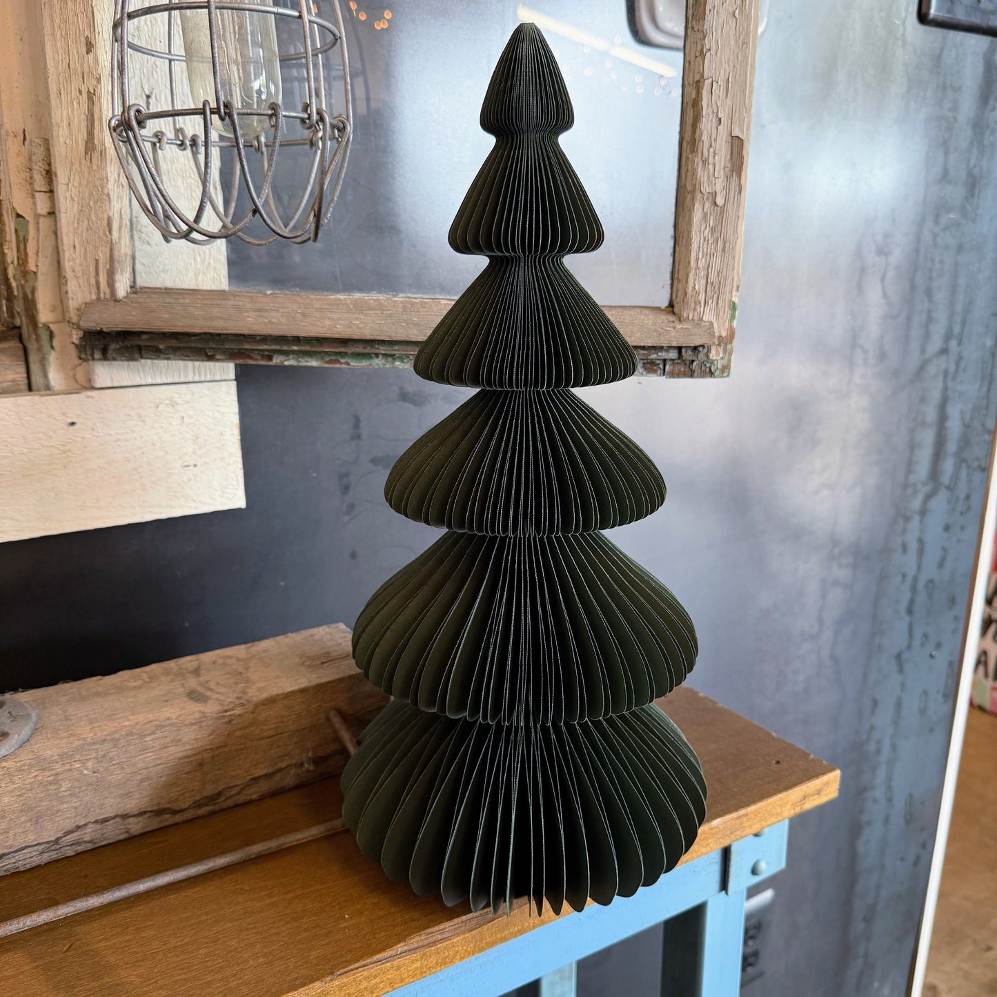 Green Tree - Paper Folding Honeycomb