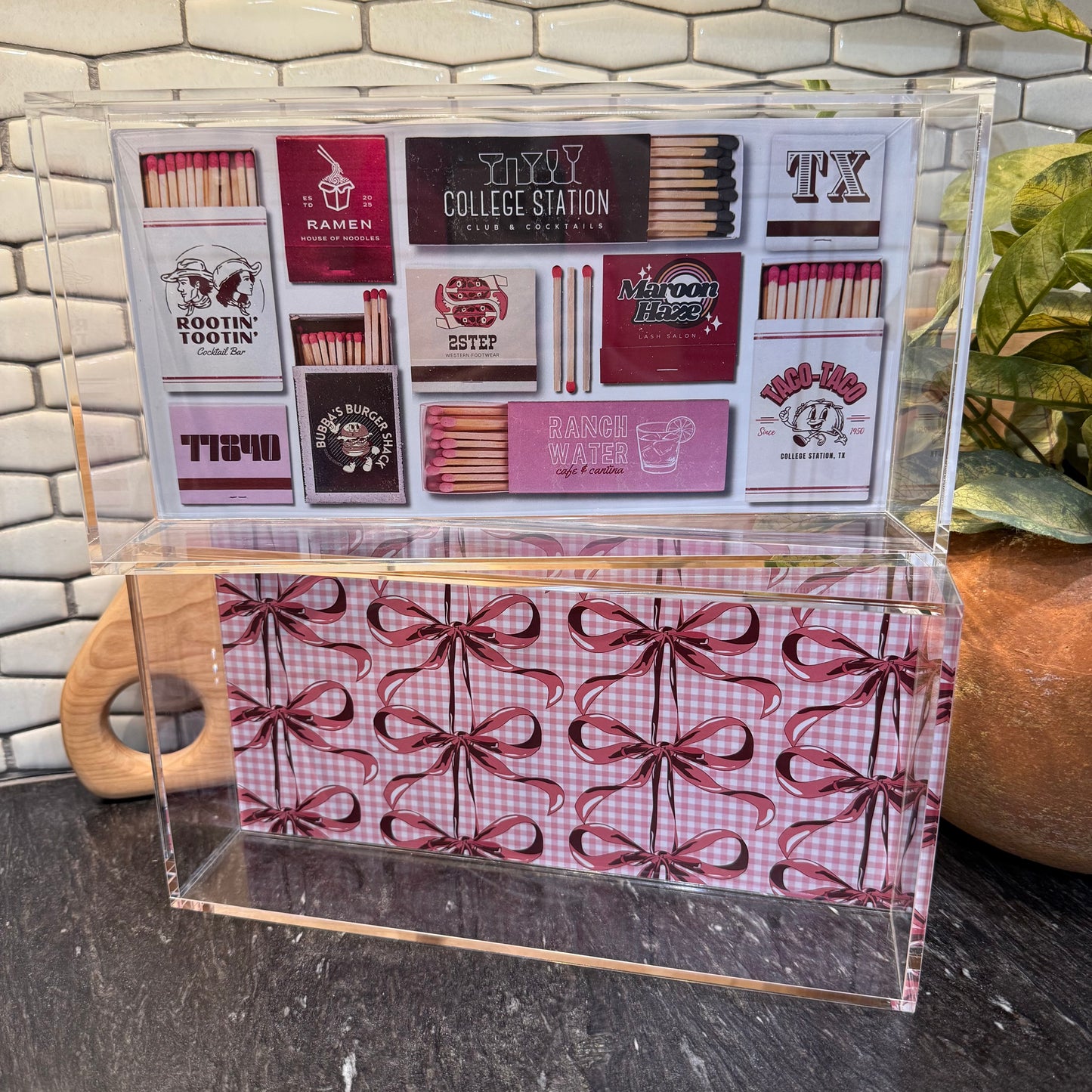 Acrylic Tray MINI + CStat Inserts