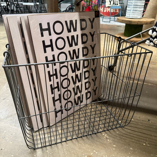 Howdy Art Print