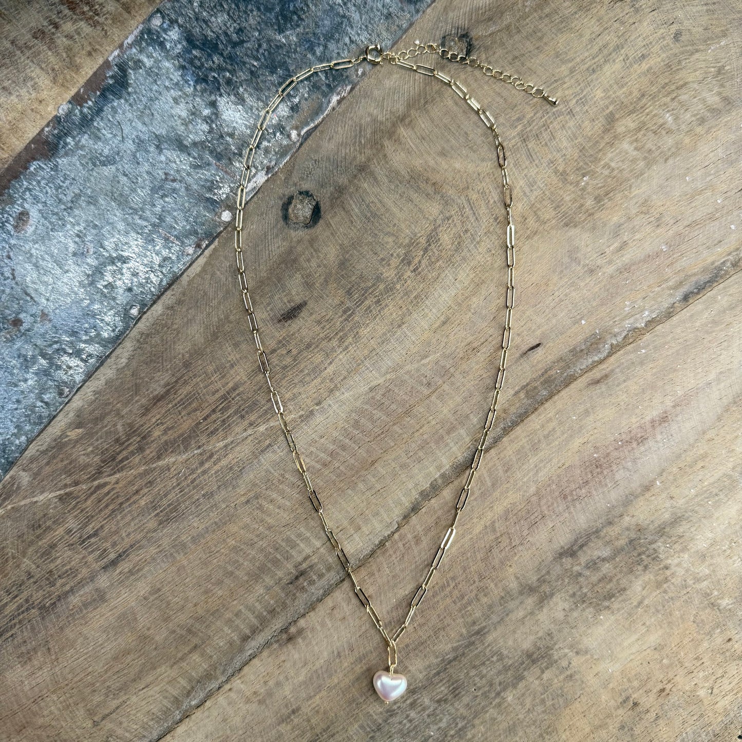 Heart Link Necklace