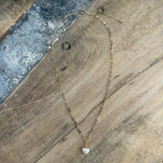 Heart Link Necklace