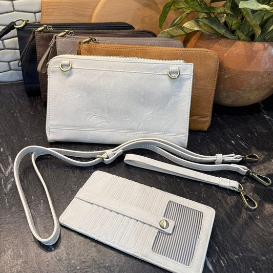 Joy Crossbody Convertible Wristlet Clutch + Wallet