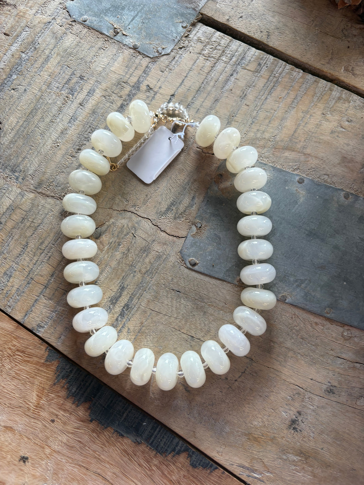 Chunky Beaded Statement Necklace