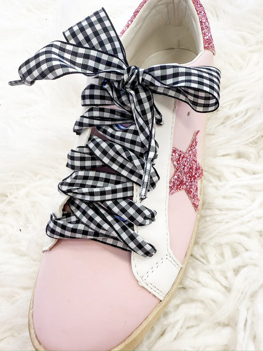 Checkered Shoe Laces