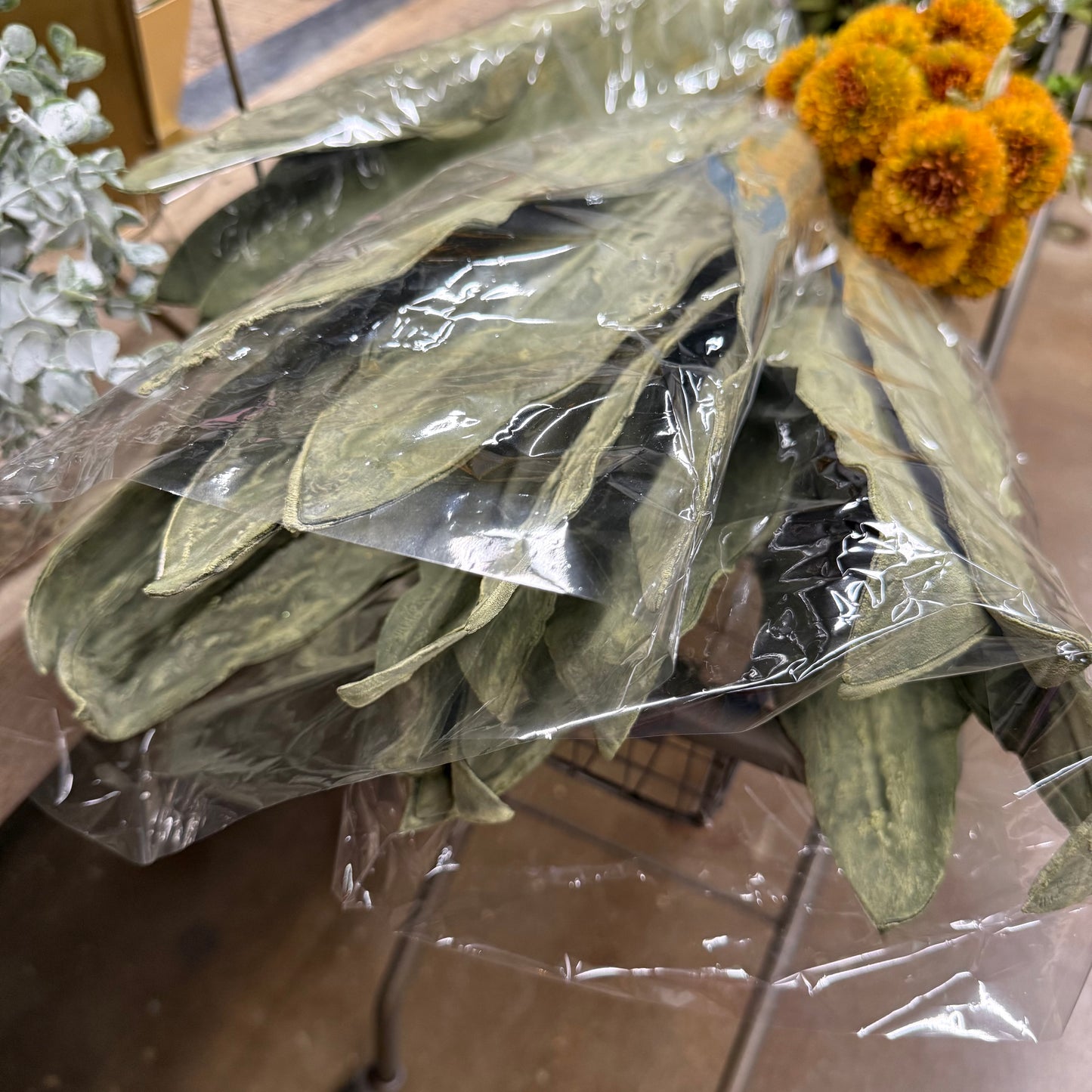 Faux Leaf Stem