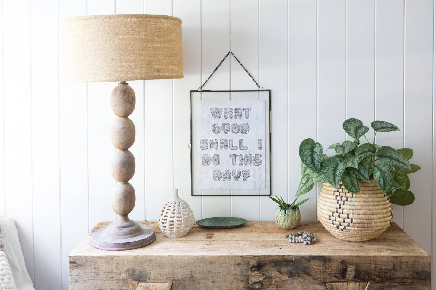 What Good Shall I Do This Day Art Poster