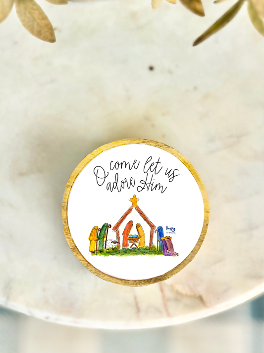 Nativity Trinket Tray