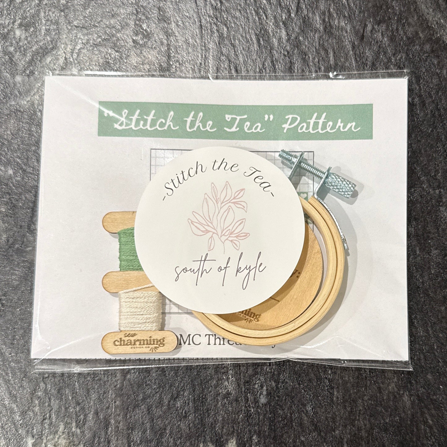 Stitch the Tea - Mini Teacup Cross Stitch