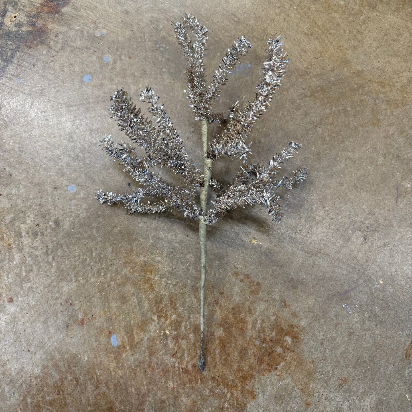 Silver Christmas Tree Pick