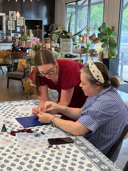 Beginner or Refresh Needlepoint with Sophia - July 17, 11-12:30