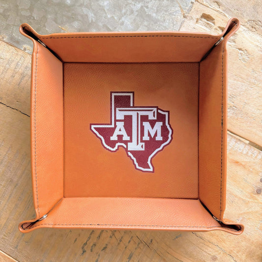 aTm Logo - Aggie Valet Flat-lay Trinket Tray